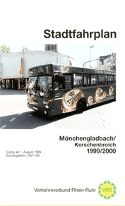 Fahrplanbuch Moenchengladbach